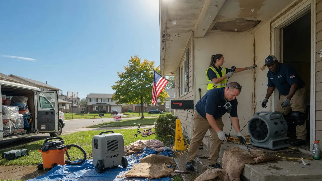 Water Damage Restoration in Tamms, IL near me